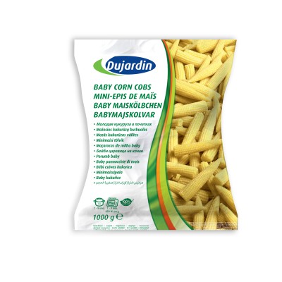 Small corn cobs frozen Dujardin, 1 kg
